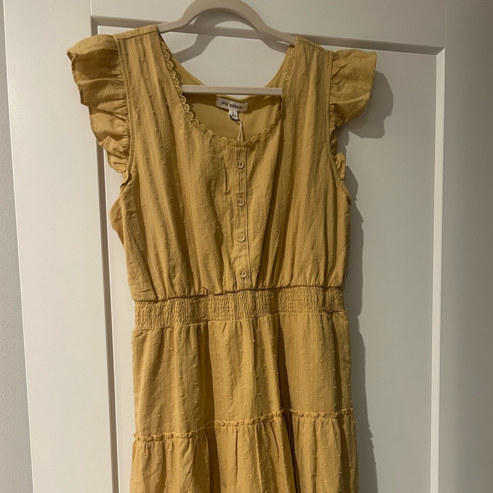 Women’s Liam and Co. Yellow Dress - Size Large